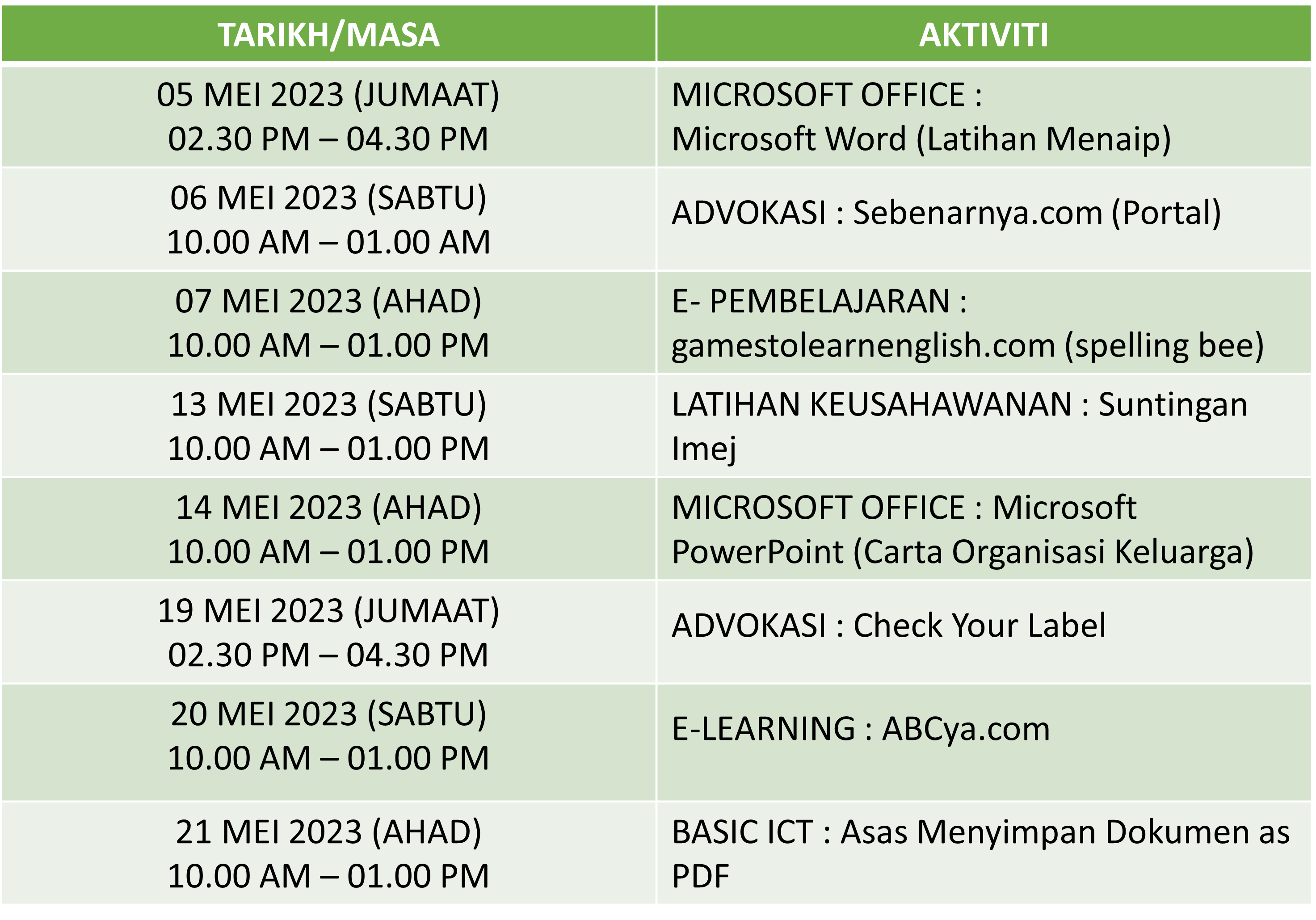 MAY2023---JADUAL-AKTIVTI